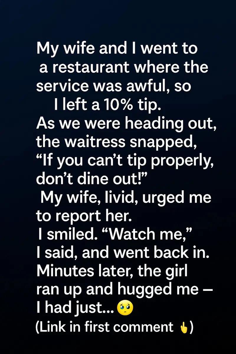 A Simple Act of Kindness That Changed the Entire Evening