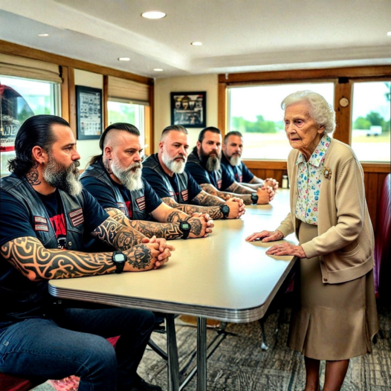 “¿Podrían hacerse pasar por mi hijo hoy?” – Una mujer de 89 años preguntó al grupo de Hells Angels – ¿Y qué hicieron después…?