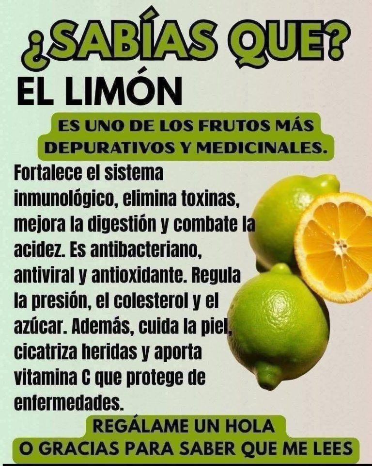 Limón: beneficios y usos para la salud