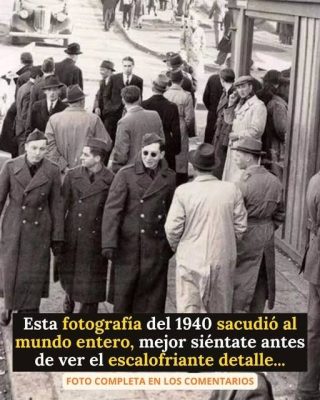 El detalle en la FOTO de 1940 que sigue dejando a todos desconcertados.