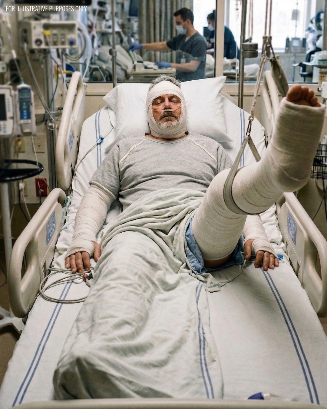 Corrí al hospital para ver a mi esposo después de su accidente automovilístico — Pero una enfermera temblorosa me deslizó una nota: “Te miente, revisa las grabaciones de las 2 a. m.”