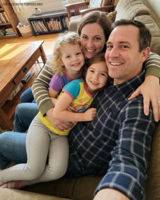 Me casé con un viudo con dos niñas pequeñas – Un día, una de ellas me preguntó: “¿Quieres ver dónde vive mi mamá?” y me llevó a la puerta del sótano