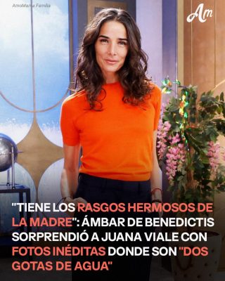 Ámbar de Benedictis causó furor en redes al celebrar el cumpleaños de su mamá, Juana Viale, con un álbum de fotos inéditas