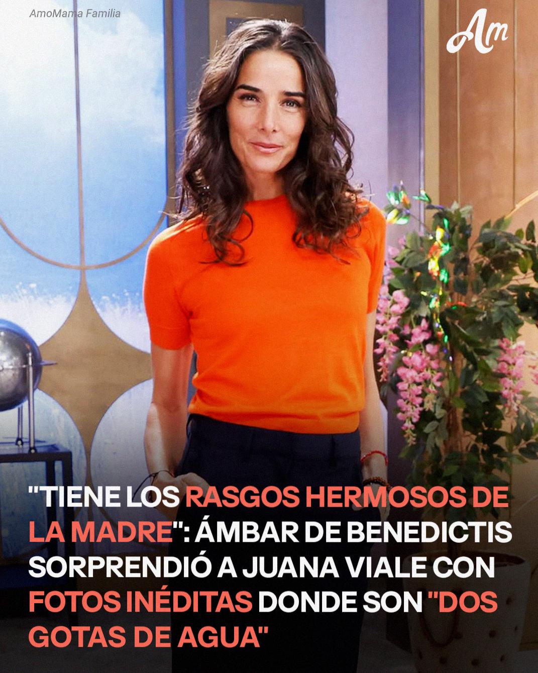 Ámbar de Benedictis causó furor en redes al celebrar el cumpleaños de su mamá, Juana Viale, con un álbum de fotos inéditas