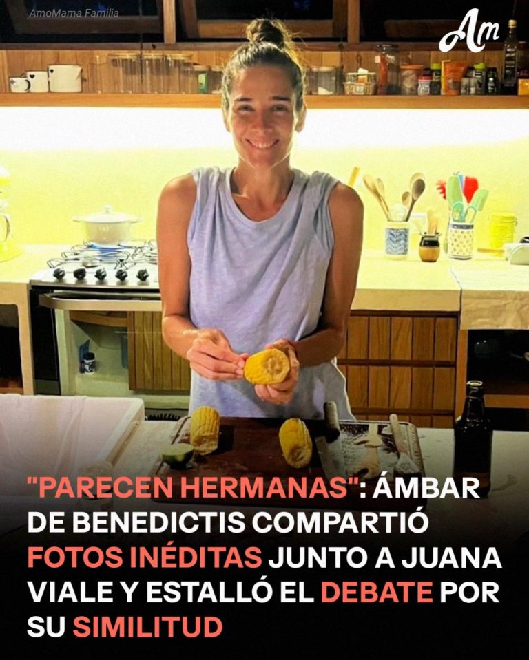 Ámbar de Benedictis causó furor en redes al celebrar el cumpleaños de su mamá, Juana Viale, con un álbum de fotos inéditas