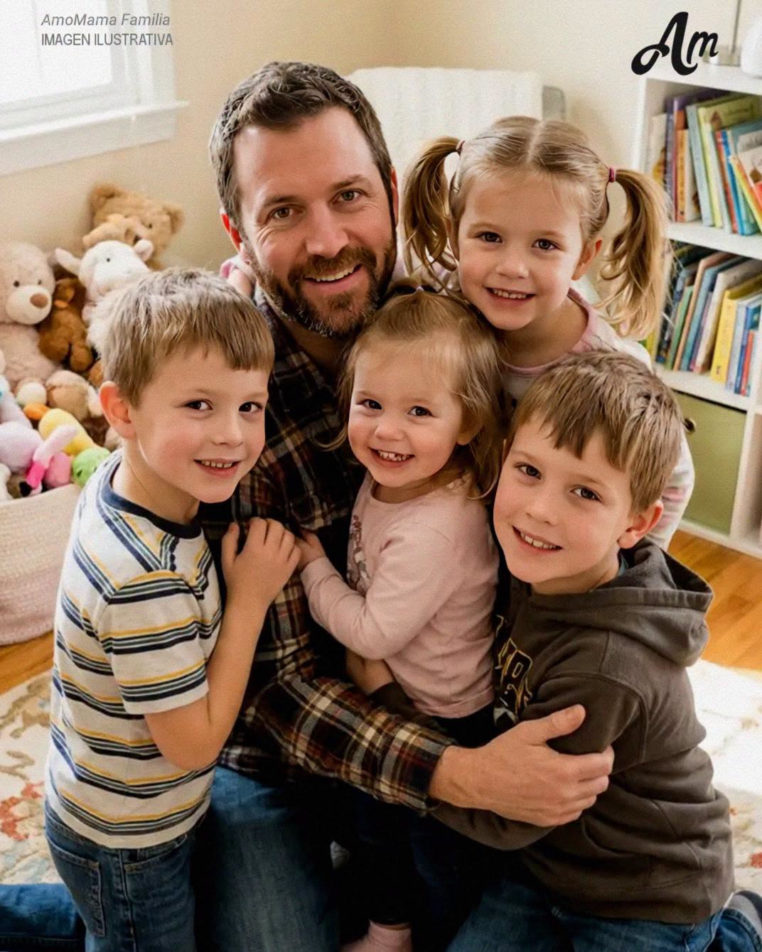 Adopté a cuatro hermanos que iban a ser separados – Un año después, una extraña apareció y reveló la verdad sobre sus padres biológicos
