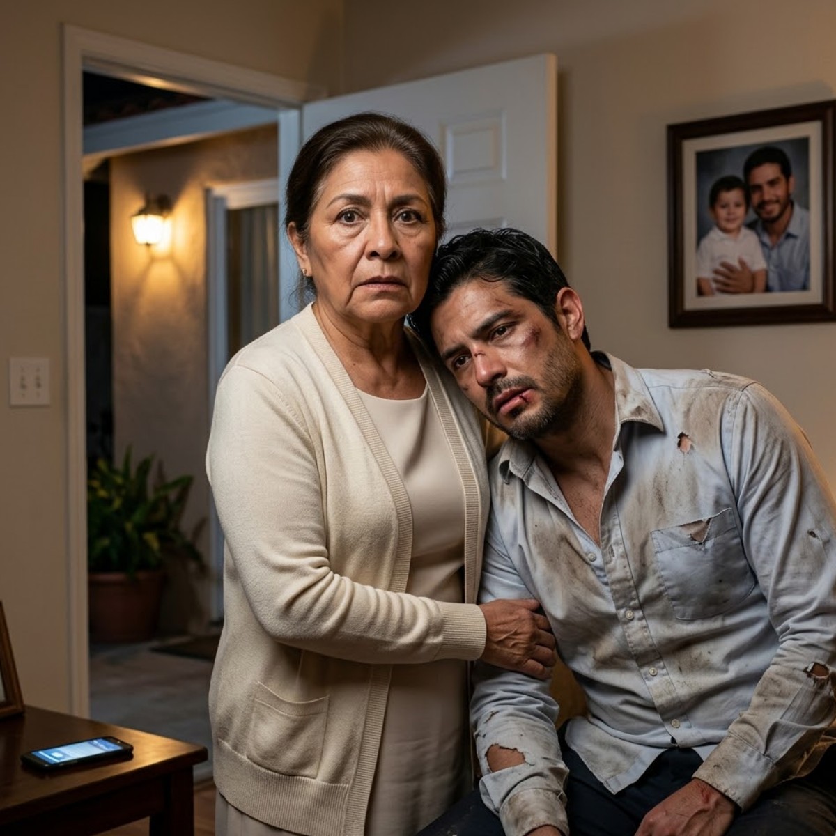 Mi nuera me llamó y me dijo: «Tu hijo falleció hoy. No recibirás nada». Pero ella no sabía que mi hijo estaba justo a mi lado…