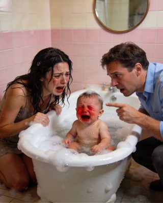 Mi esposo estaba bañando a nuestra hija adoptiva. De repente, gritó desde el baño: «¡Ven aquí ahora mismo!». -nghia