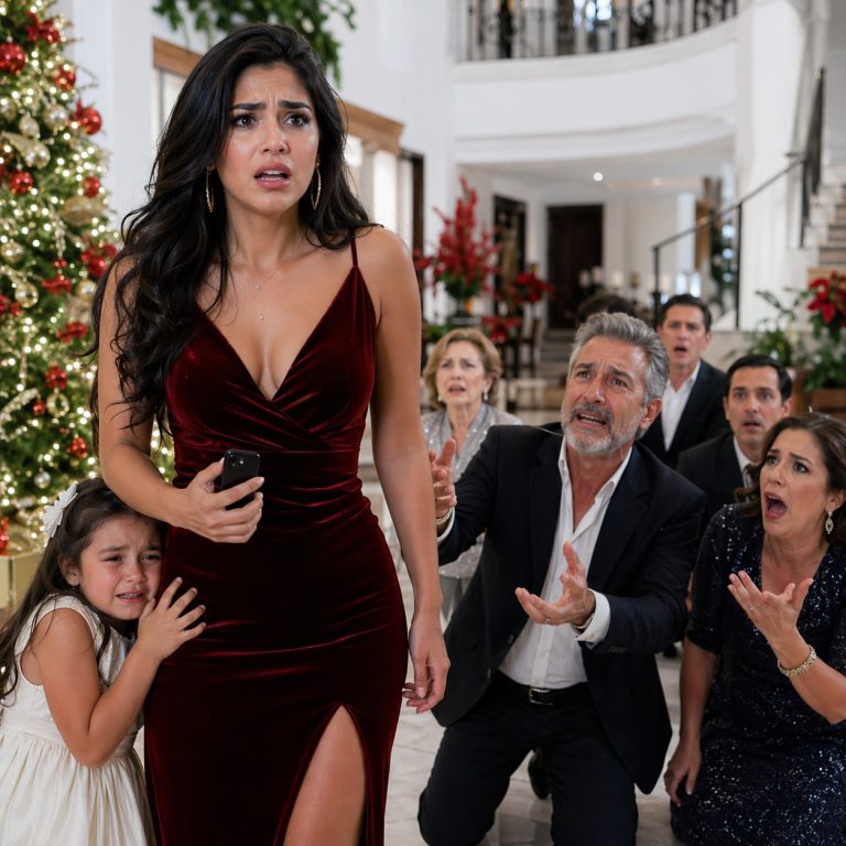 Mi papá nos echó a mi hija y a mí en plena Nochebuena… pero una llamada hizo que toda mi familia terminara de rodillas