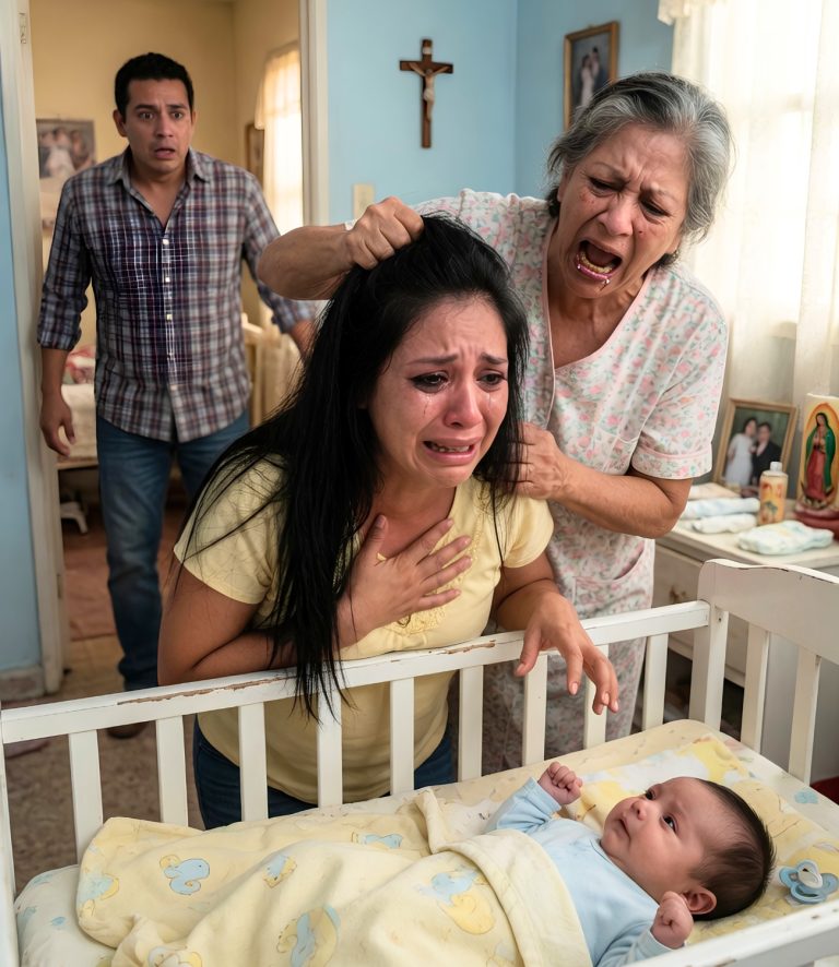 Instalé la cámara para vigilar a mi bebé durante la siesta, pero lo que escuché primero me destrozó: mi madre, gruñend-yilux