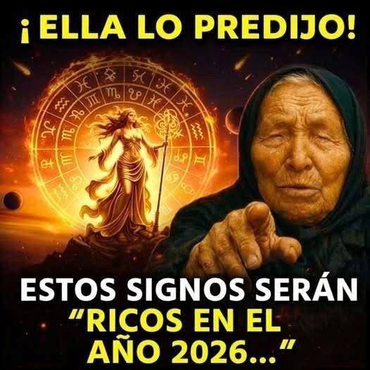 ¡Baba Vanga lo profetizó! Estos signos recibirán $1 millón en 2026 — 3 señales que ya se cumplieron. 😱🤯… Ver más