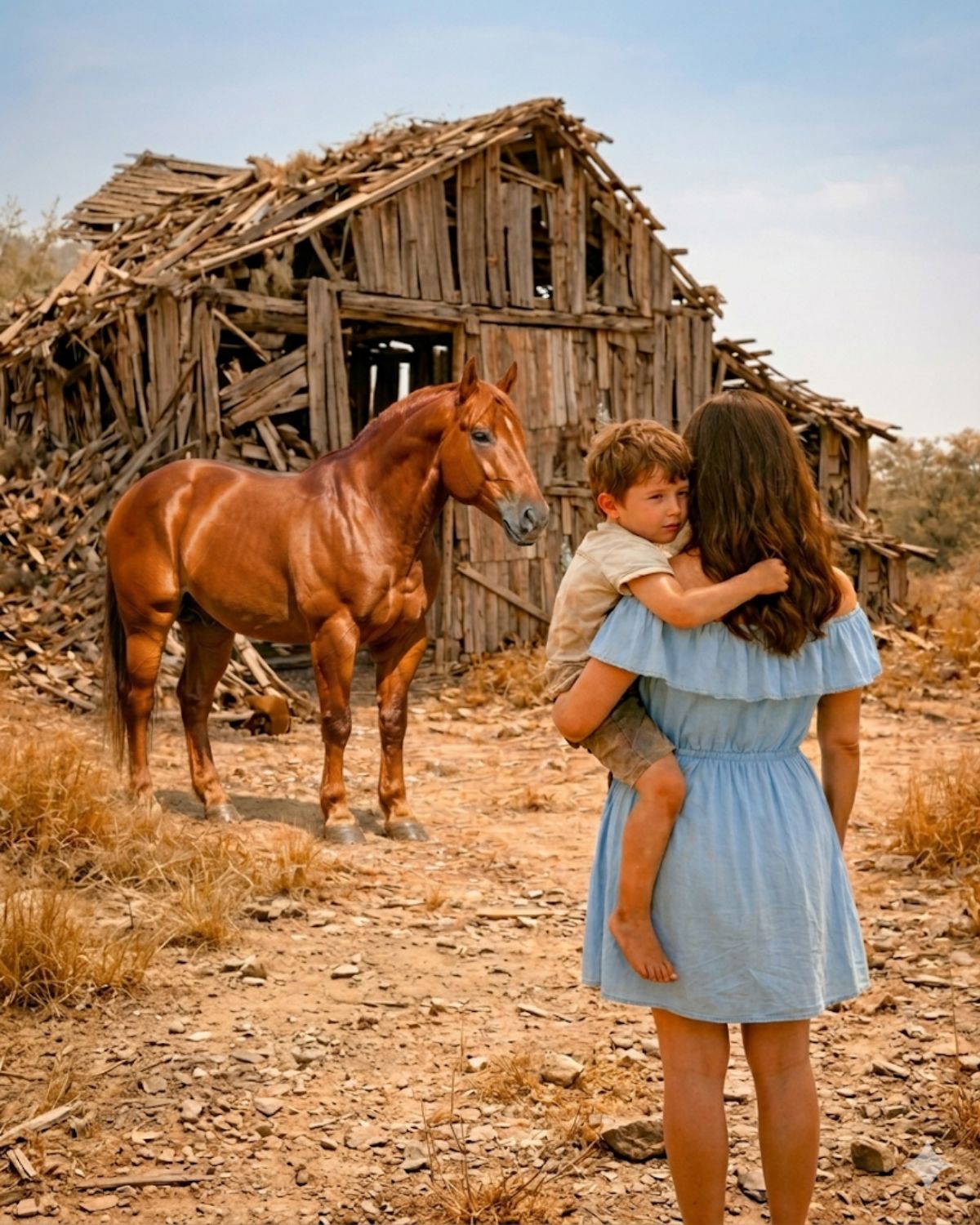 Patrón le Pagó con un Caballo Viejo, sin Saber el Secreto que Guardaba…