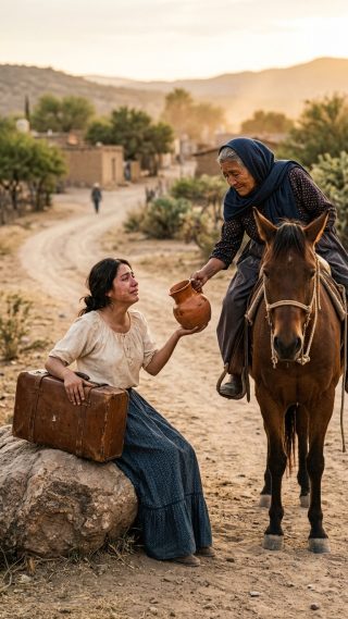 Sola y rechazada por no poder dar hijos hasta que una anciana se detuvo en el camino para revelarle la verdad que su esposo intentó enterrar
