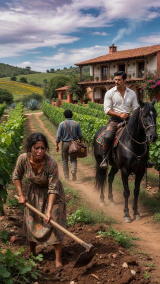 Fui abandonada en la ruina por un marido cobarde hasta que el dueño de la hacienda me enseñó lo que es un hombre de verdad
