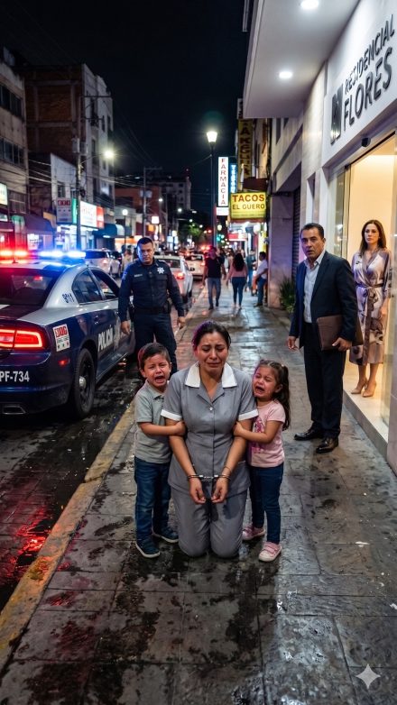 Millonario llega a casa y encuentra a la niñera esposada frente a sus hijos, pero las cámaras de seguridad revelan la aterradora traición de su esposa