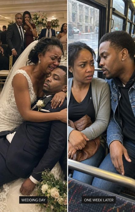 “Mi esposo murió el día de nuestra boda. Una semana después, se sentó a mi lado en un autobús y me susurró: ‘No grites, necesitas saber toda la verdad’.”